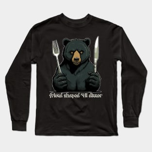 friend shaped 'til dinner Long Sleeve T-Shirt